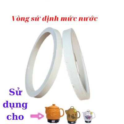 Vòng Sứ Cô Đặc Dùng Cho Tất Cả Ấm Sắc Thuốc Có Trên Thị Trường - Hàng Chính Hãng
