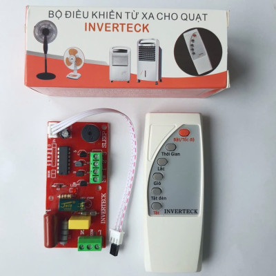 (Bản tiếng Việt) Bộ Mạch Điều Khiển Từ Xa Cho Quạt Thông Minh – Giải Pháp Tiện Lợi, Dễ Dàng Sử Dụng!
