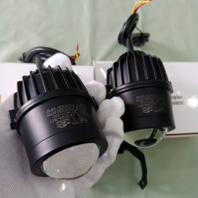 Đèn Trợ Sáng V9 Bi Cầu 2.0 Inch 12V-80V Siêu Sáng: Cắt Sáng Chống Chói Cực Mạnh Lắp Ô Tô Và Xe Máy