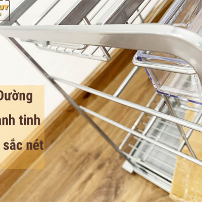 Giá để dao thớt gia vị sơn nano bảo hành han gỉ 10 năm