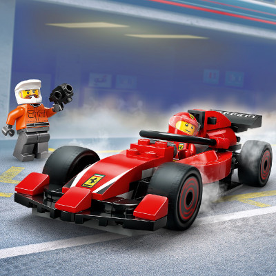 Đồ Chơi Lắp Ráp Trạm Bảo Dưỡng Xe F1 LEGO CITY 60443 (325 Chi Tiết)