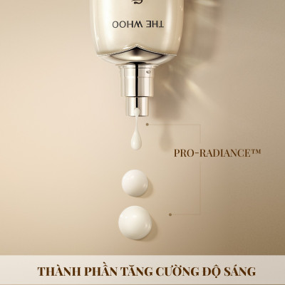 Bộ tái sinh làn da phiên bản nâng cấp The Whoo Cheongidan Rejuvenating Pro-radiance 2pcs Set
