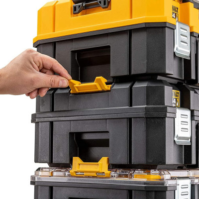 THÙNG ĐỰNG ĐỒ NGHỀ TSTAK IP54 (449X342X737)MM DEWALT DWST83344-1 - HÀNG CHÍNH HÃNG