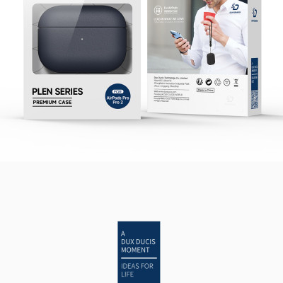 Case Ốp Bao Bảo Vệ Dành Cho Airpods Pro 2/ Airpods Pro, Dux Ducis Plen Series TPU Case - Hàng Chính Hãng