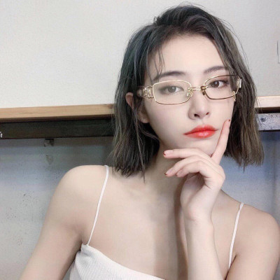 Kính xinh, Kính Mắt vuông Trong suốt cao cấp Phong cách Hàn Quốc