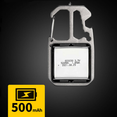 Đèn LED Mini Móc Khóa Siêu Sáng Tiện Dụng US ARMY,  Đèn Pin Gia Đình, Đèn Pin Bỏ Túi Dung Lượng PIN 500mAh  Full Hộp Sạc- HÀNG CHÍNH HÃNG