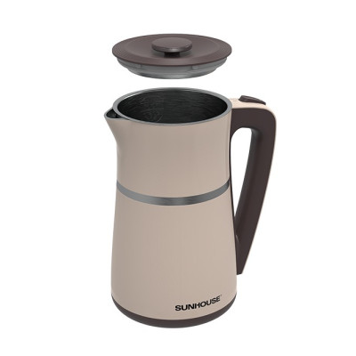 Ấm Siêu Tốc INOX 2 LỚP 1.7L SUNHOUSE SHD1360 - Hàng Chính Hãng