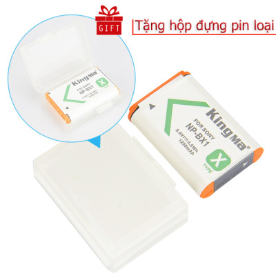 Pin KingMa NP-BX1 dùng cho Sony RX100 AS30V AS100VR HX400 WX300 - Hàng Chính Hãng