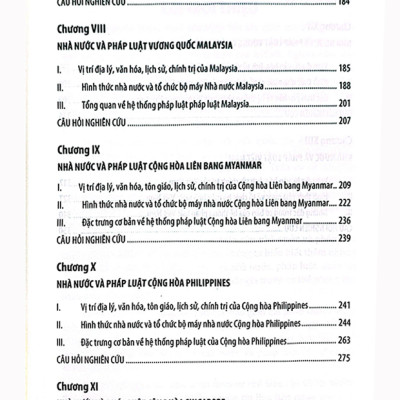 Giáo trình Nhà nước và Pháp luật các Quốc gia ASEAN