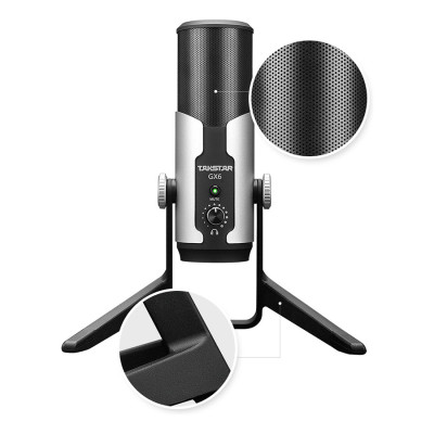 Micro Thu Âm Cho Streamer Takstar GX6 USB
 - Hàng Chính Hãng