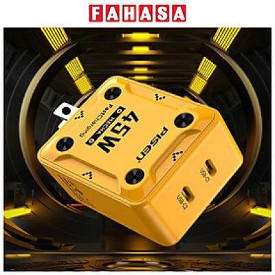 Sạc Nhanh Pisen Quick - Mecha 45W GaNUltra 2C