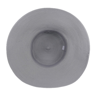 Nón nữ rộng vành du lịch biển, vành rộng 11cm chống nắng tốt, gắn nơ hoa dễ thương, chất liệu vải kết hợp polyester