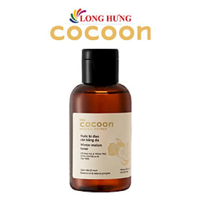 Nước bí đao cân bằng da Cocoon giúp giảm dầu và mụn (140ml/310ml) - Hàng chính hãng