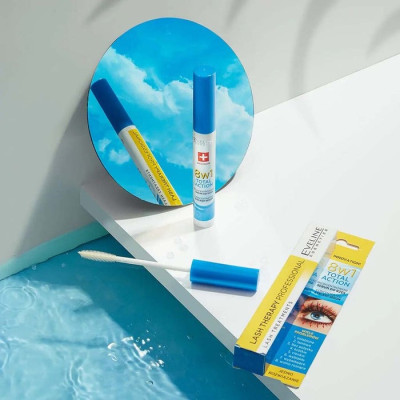 Dưỡng mi Eveline 8in1 - Dưỡng dài dày cong mi Eveline 8in1