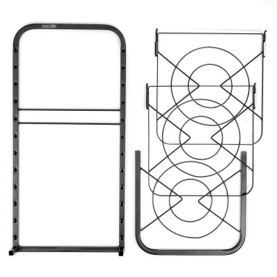 Kệ để vung nồi nhiều tầng tùy chọn HOBBY Home Decor KNV1 - đặt dưới bếp hoặc dán lên tường