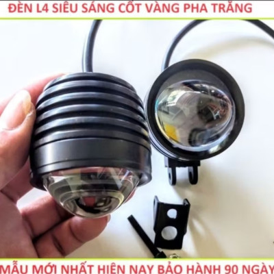 1 ĐÈN TRỢ SÁNG T20 SIÊU SÁNG SÁNG PHA TRẮNG CỐT VÀNG LẮP XE MÁY ÔTÔ
