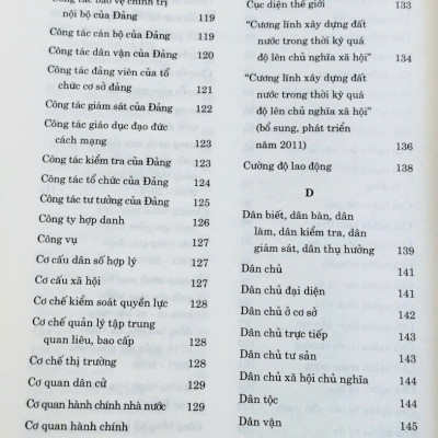 Thuật Ngữ Lý Luận Chính Trị