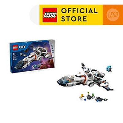 LEGO CITY 60446 Đồ Chơi Lắp Ráp Mô - Đun Tàu Vũ Trụ (717 chi tiết)