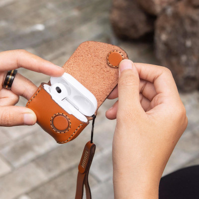 Case bảo vệ Bao da SEN dành cho Apple Airpods 3 - Hàng Chính Hãng Khacten.com