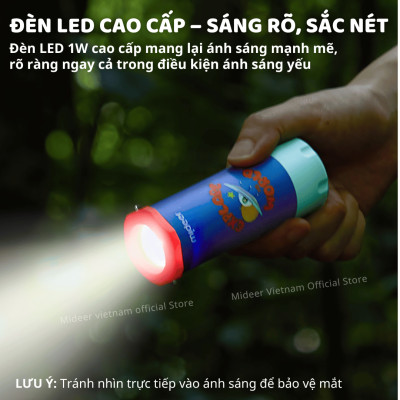 Đèn pin mini siêu sáng cầm tay cho bé Mideer Outdoor Adventure Flashlight