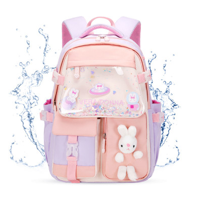 Ba lô học sinh bé gái siêu nhẹ chống nước cao cấp phong cách mới - BEE GEE HS1053