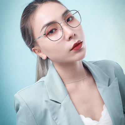 Gọng kính hợp kim thời trang nam nữ siêu nhẹ siêu bền OURESS JT6701