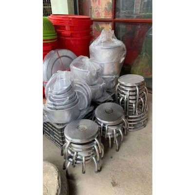 Ghế Thấp Inox Đa Năng – Ghế Ngồi Xổm, Nhặt Rau Tiện Lợi Cho Mọi Nhà - HÀNG CHÍNH HÃNG MINIIN