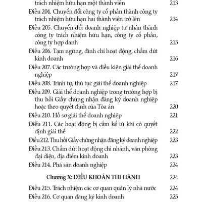 Luật Doanh Nghiệp (Hiện Hành) (Sửa Đổi, Bổ Sung Năm 2022)
