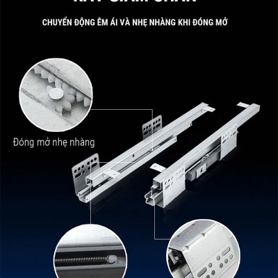 Giá gia vị tủ bếp dưới inox hộp hàng chính hãng Grob sang trọng hiện đại