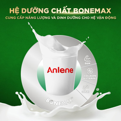 Sữa Bột Anlene Hương Vanilla (Hộp Giấy 440g)