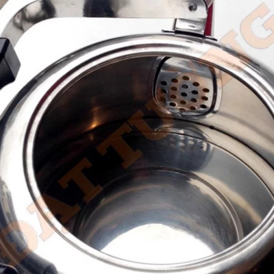 Ấm điện đế liền cao cấp 5L Đạt Tường – ĐL-04  - Trắng Inox - Hàng chính hãng