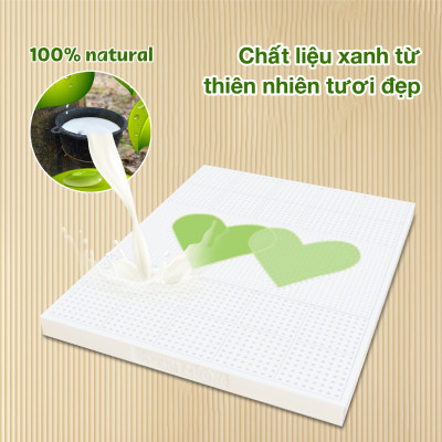 Nệm Cao Su Thiên Nhiên Kim Cương Purelux- 3’Zone