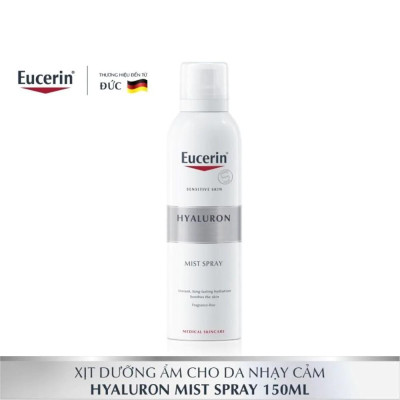 Xịt Khoáng Dưỡng Ẩm Eucerin Cho Da Nhạy Cảm Hyaluron Mist Spray 150ml
