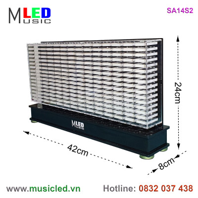 Dàn đèn Music LED nháy theo tần số nhạc 14 cột SA14S2