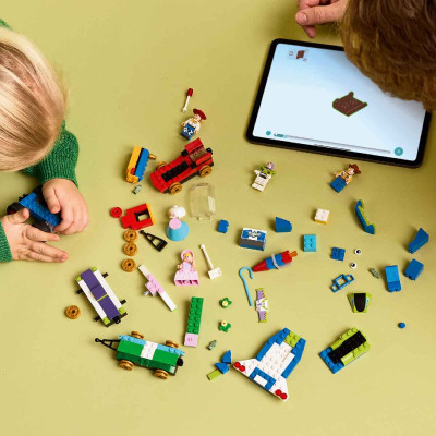 LEGO DISNEY PRINCESS 43264 Đồ Chơi Lắp Ráp Tàu Lửa Hoạt Hình Toy Story (206 chi tiết)