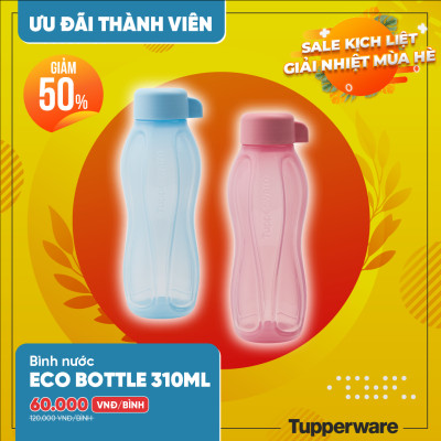 Bình nước Tupperware Eco Bottle 310ml
