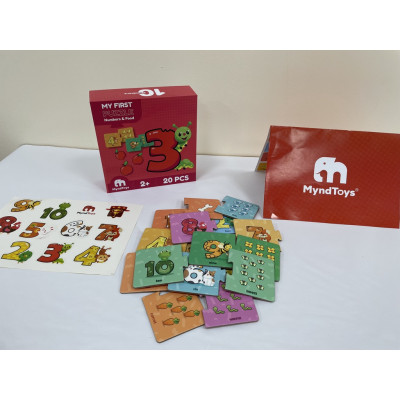 Đồ Chơi Xếp Hình MyndToys My First Puzzle - Opposites (Đối Lập) Dành Cho Các Bé Trên 2 Tuổi