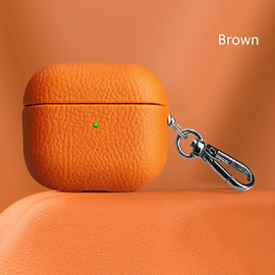 Bao Case Ốp Hybrid da PU Neon cho Airpods Pro 2 / Airpods 4 - Hàng Chính Hãng