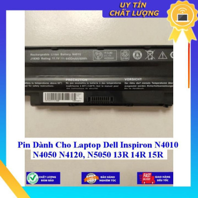 Pin dùng cho Laptop Dell Inspiron N4010 N4050 N4120, N5050 13R 14R 15R - Hàng Nhập Khẩu  MIBAT147