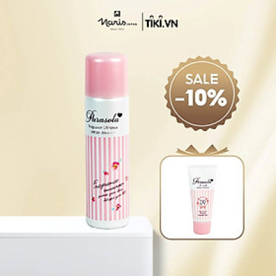 Chống nắng dạng xịt Nhật Bản cao cấp Naris Parasola Essence in UV Cut Spray SPF50+ PA++++ (90g) – Hàng chính hãng