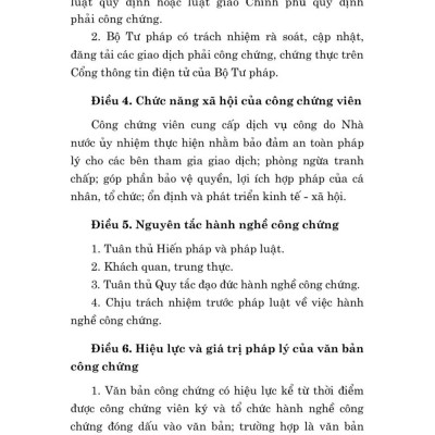 Luật công chứng năm 2024 - bản in 2025