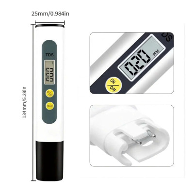 Bút Kiểm Tra Nước Sạch – Thiết Bị Kiểm Tra Nước pH Chuẩn – Đo Nước Uống, Thủy Sinh, Nông Nghiệp Tại Nhà