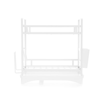 Kệ úp bát đĩa nhà bếp đa năng 2 tầng kèm khay hứng nước (S). Phân phối bởi Cobi Home.