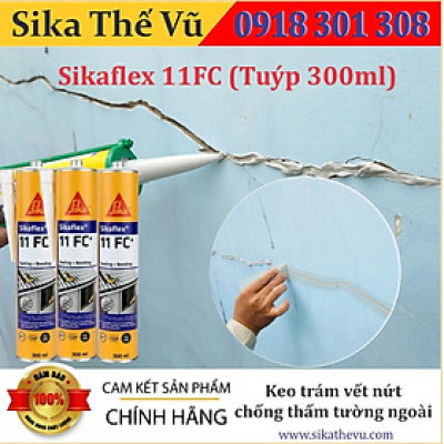 Trám khe nứt đa dụng - Thùng 12 tuýp Sikafex 11 FC