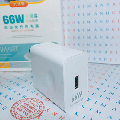 Bộ sạc nhanh 66W LI-TOP AC16 chân Micro, chứng nhận 3C tiêu chuẩn quốc gia, dùng thử 30 ngày, Hàng chính hãng bảo hành 12 tháng