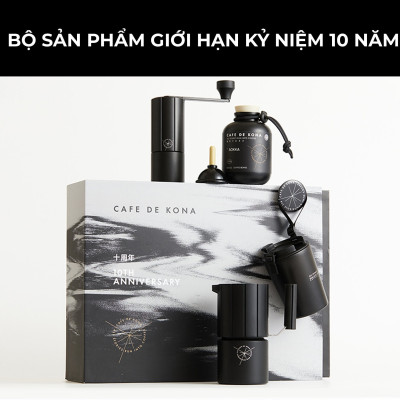 Bộ sản phẩm pha cà phê moka CAFE DE KONA