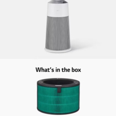 LÕI LỌC HEPA THAY THẾ CHO MÁY LỌC KHÔNG KHÍ LG PURICARE AERO FURNITURE – HÀNG CHÍNH HÃNG