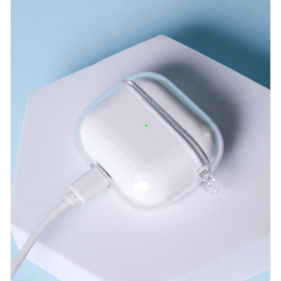 Ốp Nhựa Cứng Trong Suốt cho Airpods 3 / Airpods Pro 2 - Hàng Chính Hãng