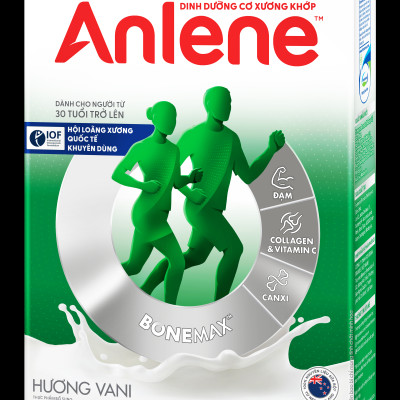 Sữa Bột Anlene Hương Vanilla (Hộp Giấy 440g)