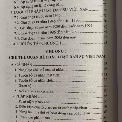 Nhập Môn Luật Dân Sự - Sách Chuyên Khảo